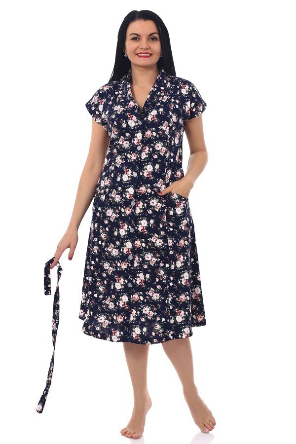 Халат Абстракция бутончики К-23