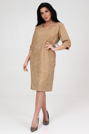 Платье женское 31821 бежевый