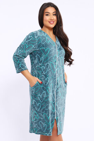 Халат Женский 052 зеленый