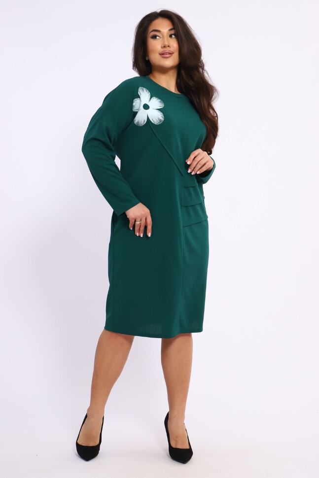 Платье женское 31892 зеленый