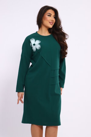 Платье женское 31892 зеленый