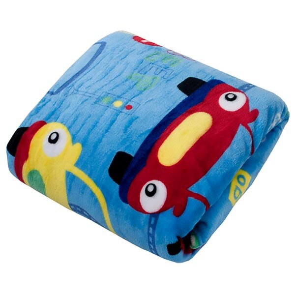 Плед Машинки, велсофт