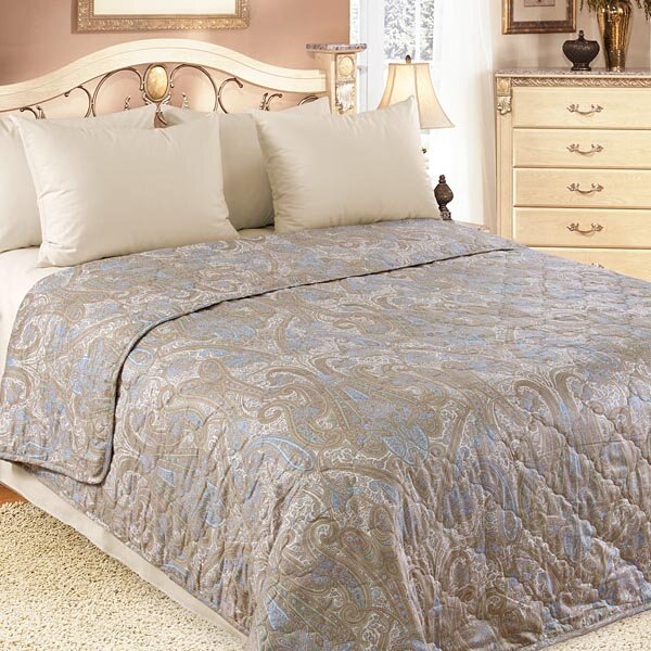 Покрывало стеганое Кашмир, сатин