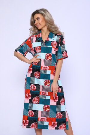 Платье женское 13156 зеленый