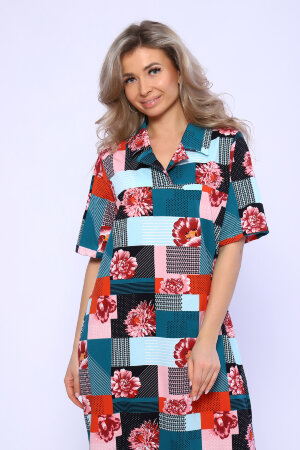 Платье женское 13156 зеленый