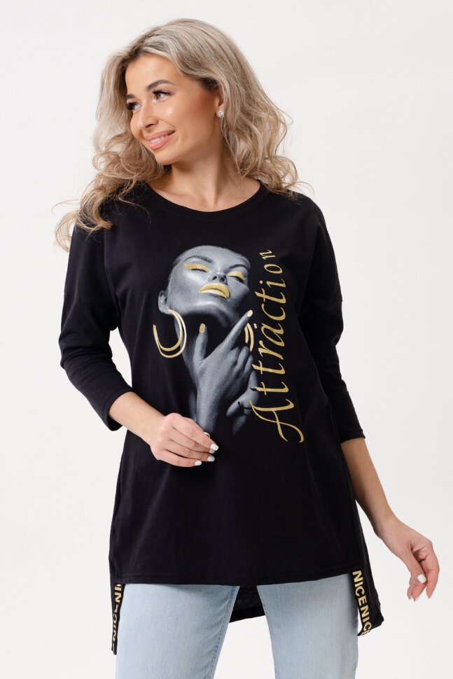 Женская туника 7164W девушка