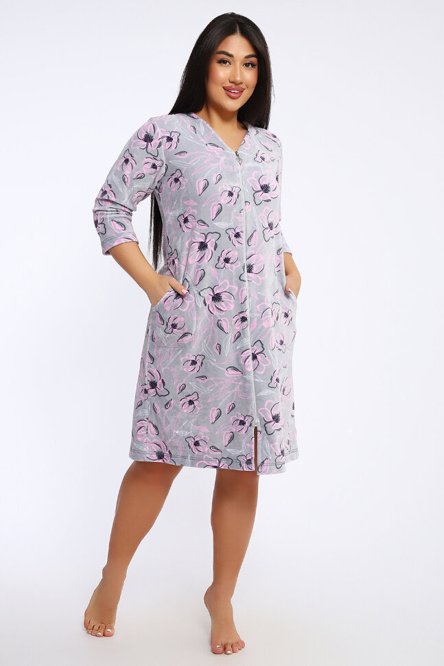 Халат Женский 052 серый