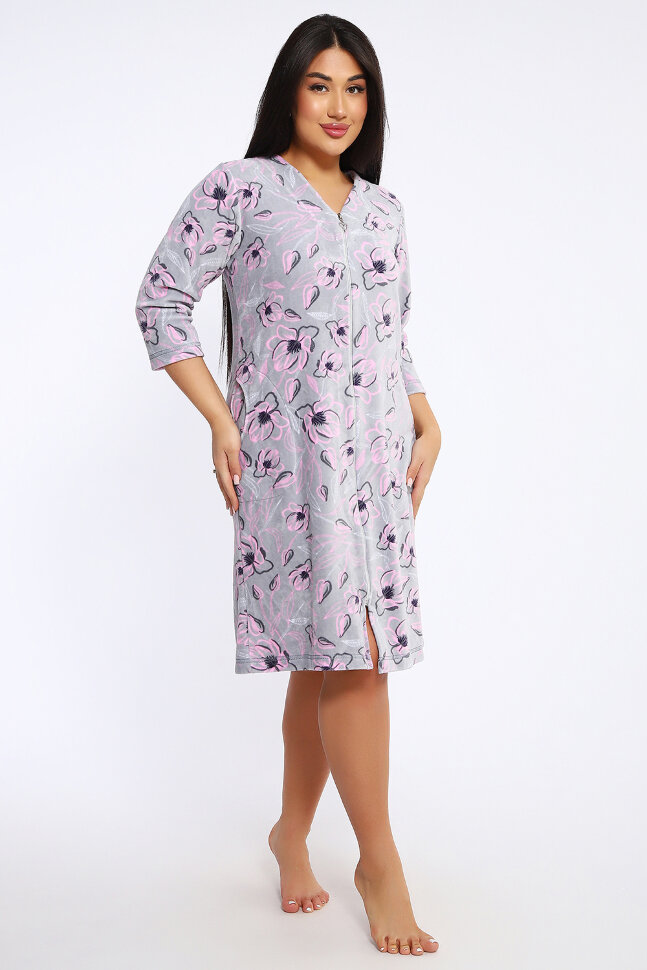 Халат Женский 052 серый