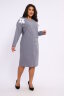 Платье женское 31892 серый