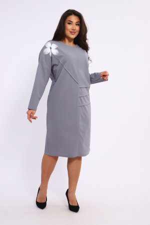 Платье женское 31892 серый