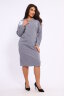 Платье женское 31892 серый