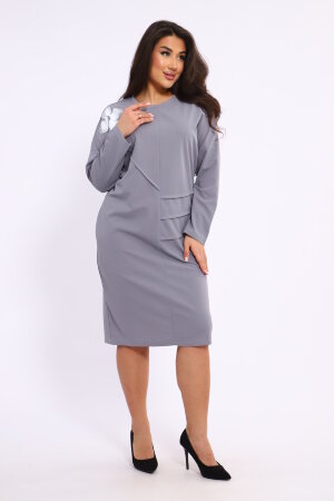 Платье женское 31892 серый