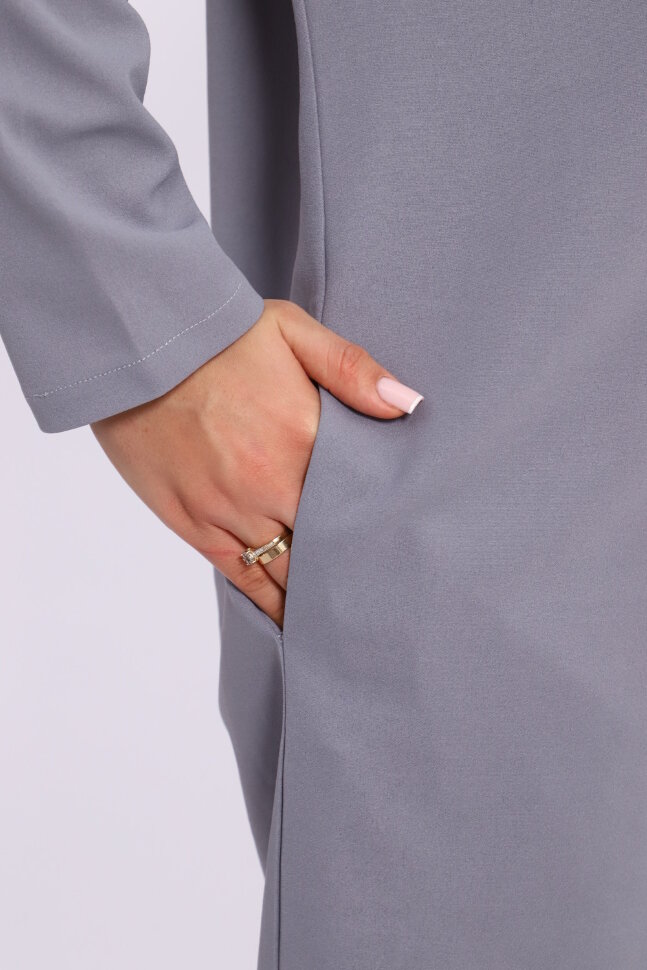 Платье женское 31892 серый