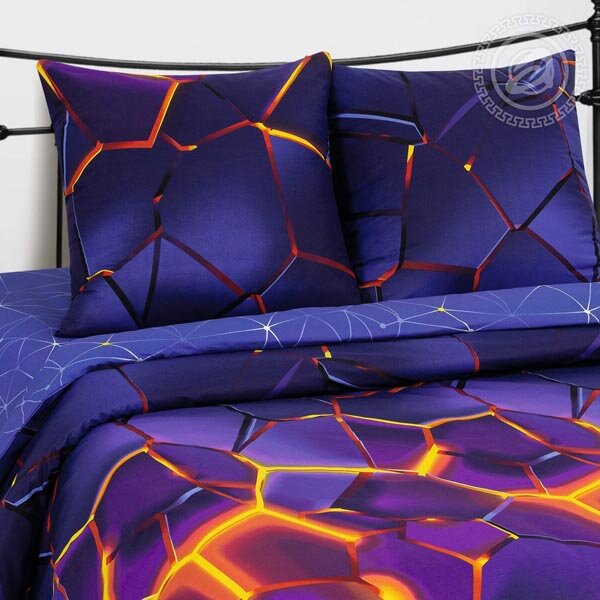 Мерцание постельное белье поплин