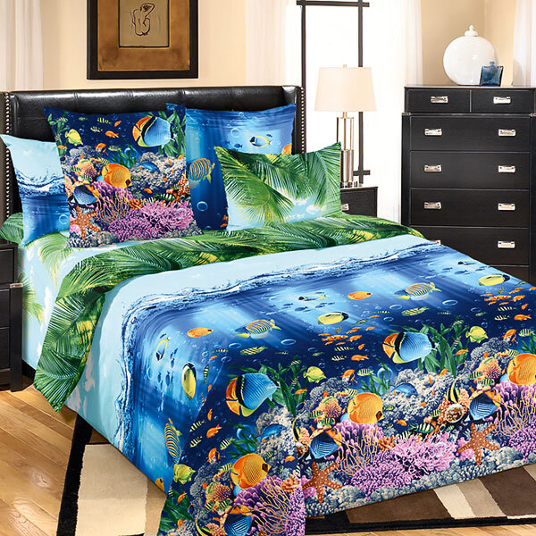 КПБ Подводный мир  перкаль евро