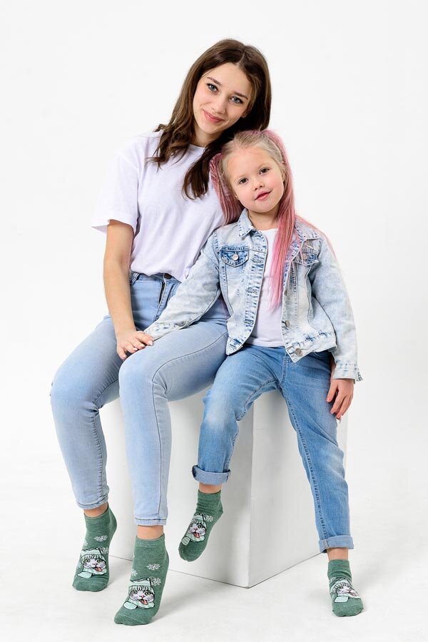 Детские носки стандарт Котейка