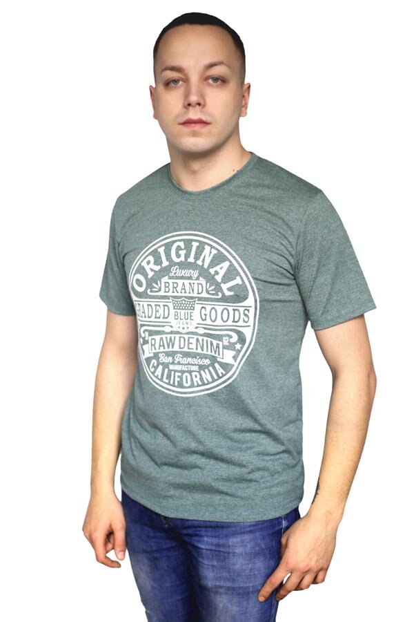 Футболка Калифорния зелень Ф-12