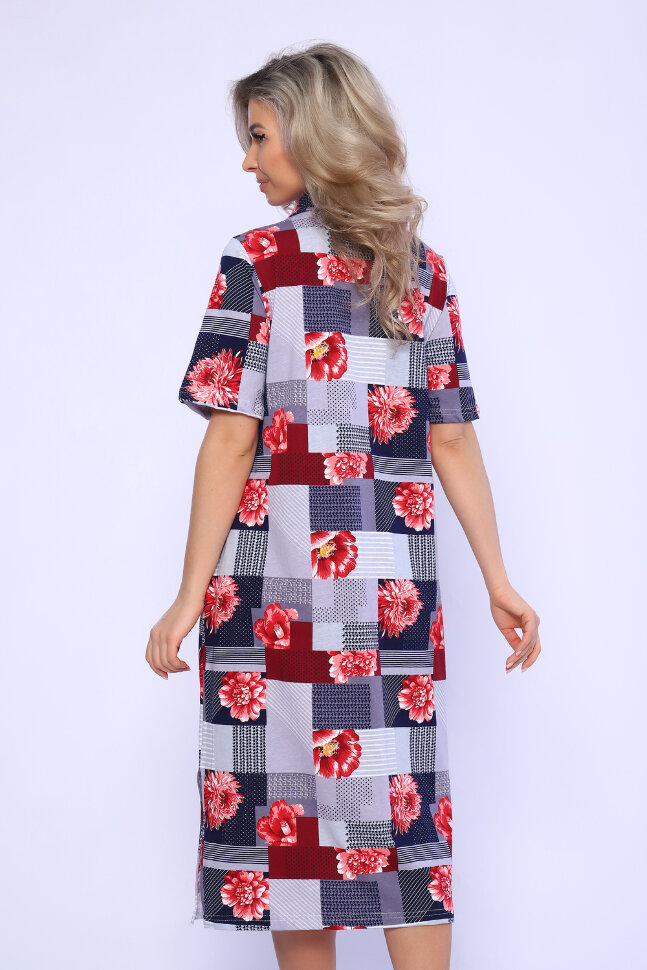 Платье женское 13156 серый