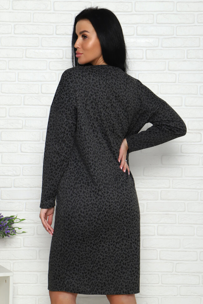 Платье женское 24667 серый