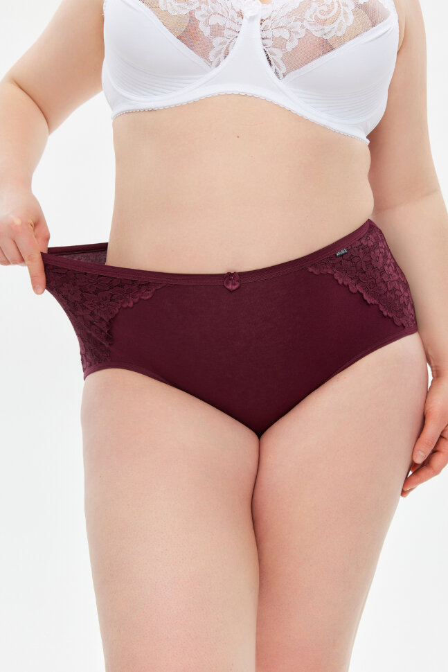 Женские трусы HoneyFormat 3959 бордовый