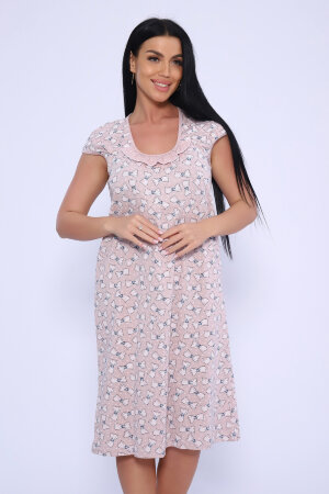 Женская ночная сорочка Безупречность капучино