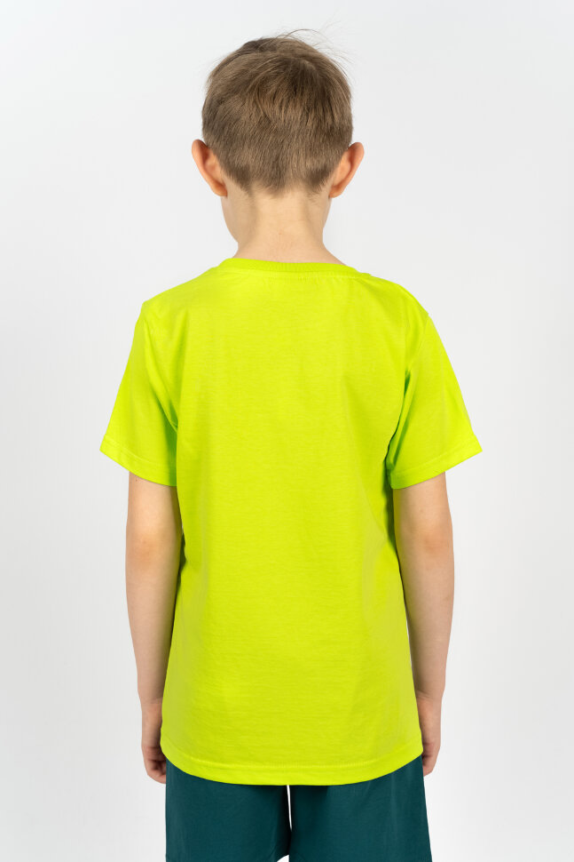 Футболка для мальчика 52286 салатовый