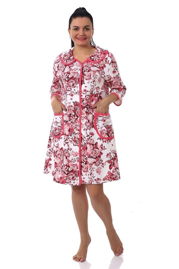 Халат Мелания розовая КА-3