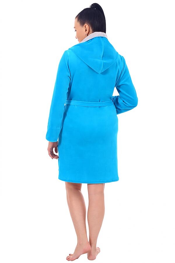 Халат Пенелопа синяя В-26