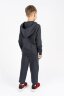 Детский костюм с брюками Спортивный темно серый