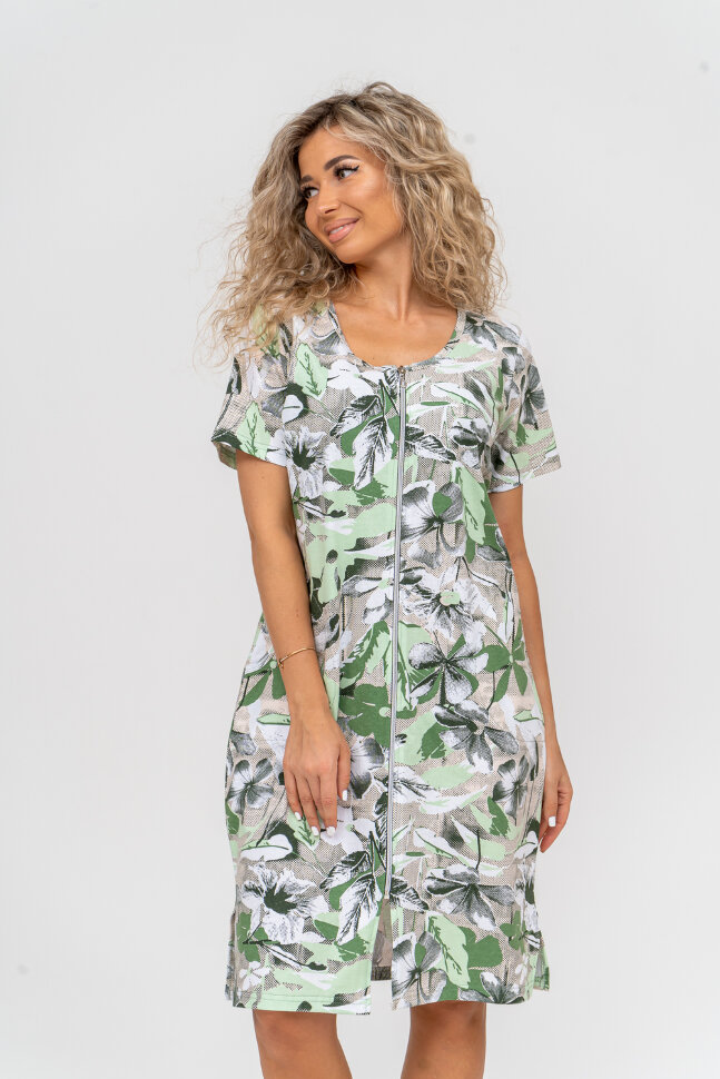 Халат Женский 36770 зеленый