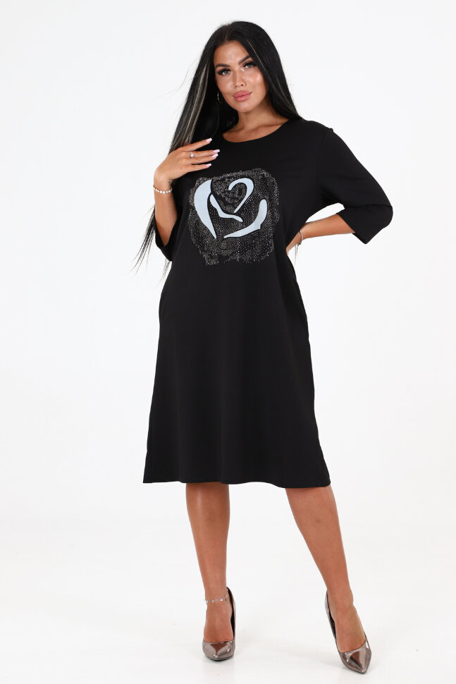 Платье женское 31760 серый