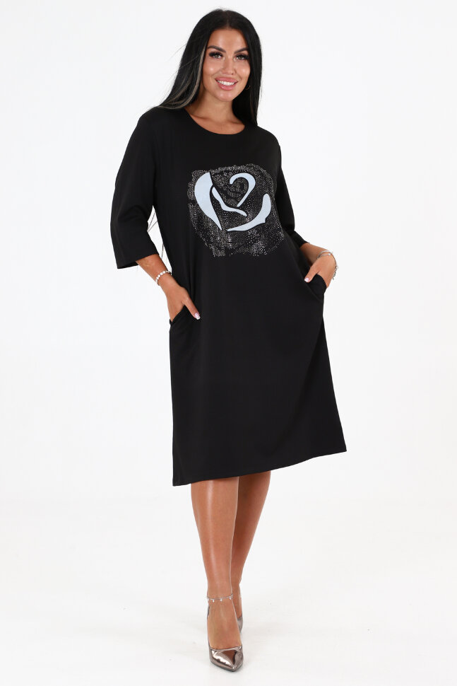 Платье женское 31760 серый