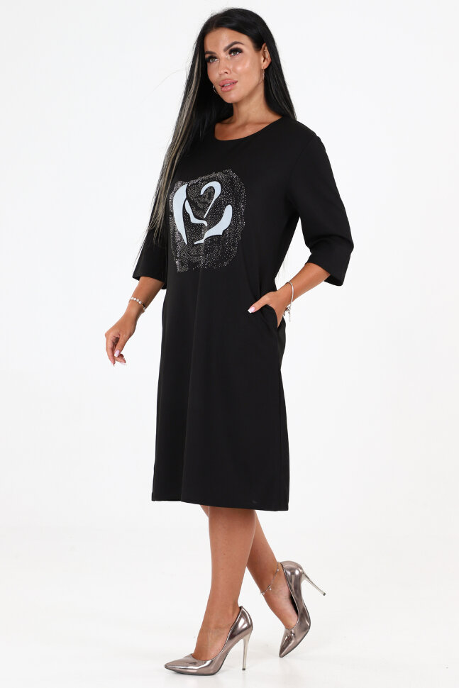 Платье женское 31760 серый