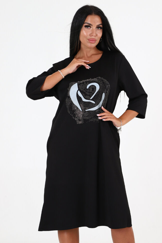 Платье женское 31760 серый