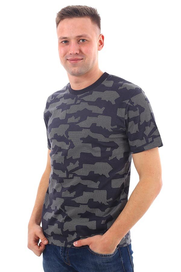 Футболка Кливленд серый Ф-20