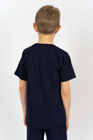 Футболка для мальчика 52286 темно-синий