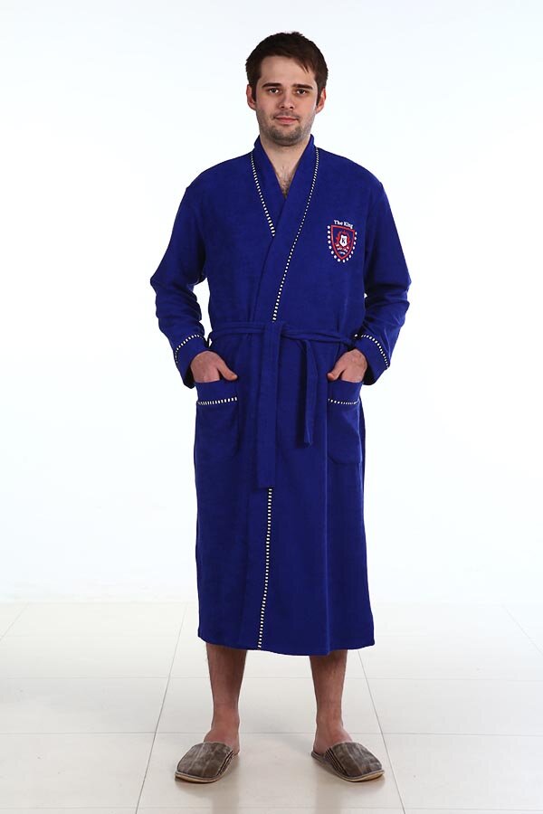 Халат мужской 9-26а мажор (василёк)