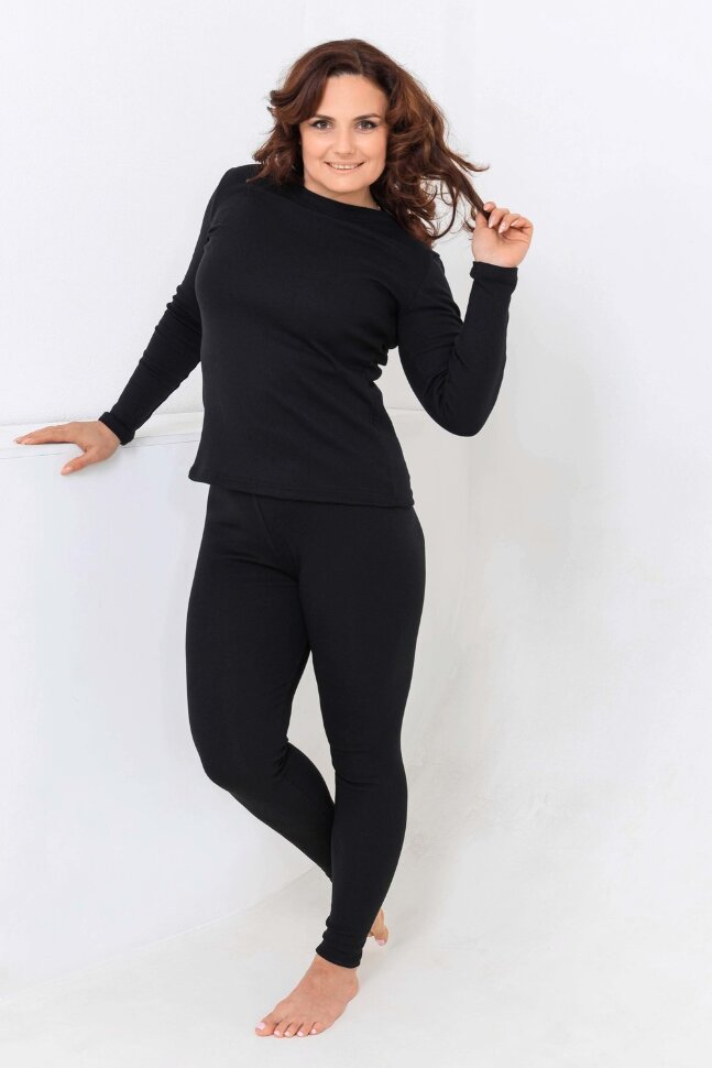 Женский термокомплект 50537 черный