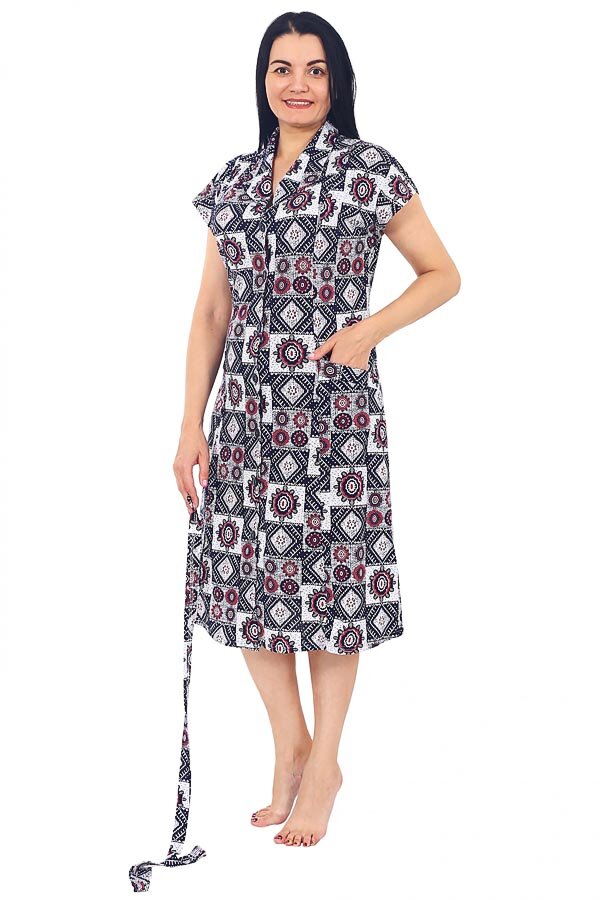 Халат Абстракция Печворк К-23