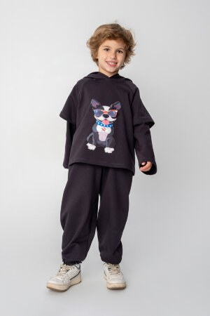 Детский костюм с брюками Бетховен синий