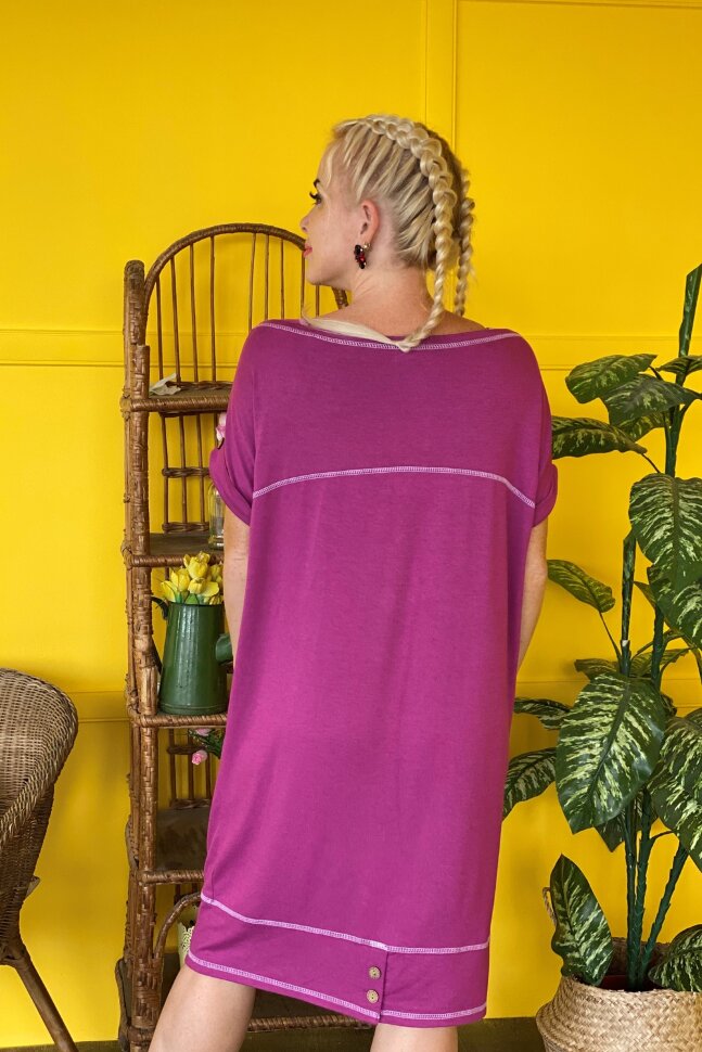 Платье женское 7224 фуксия