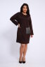 Платье женское 31920 коричневый