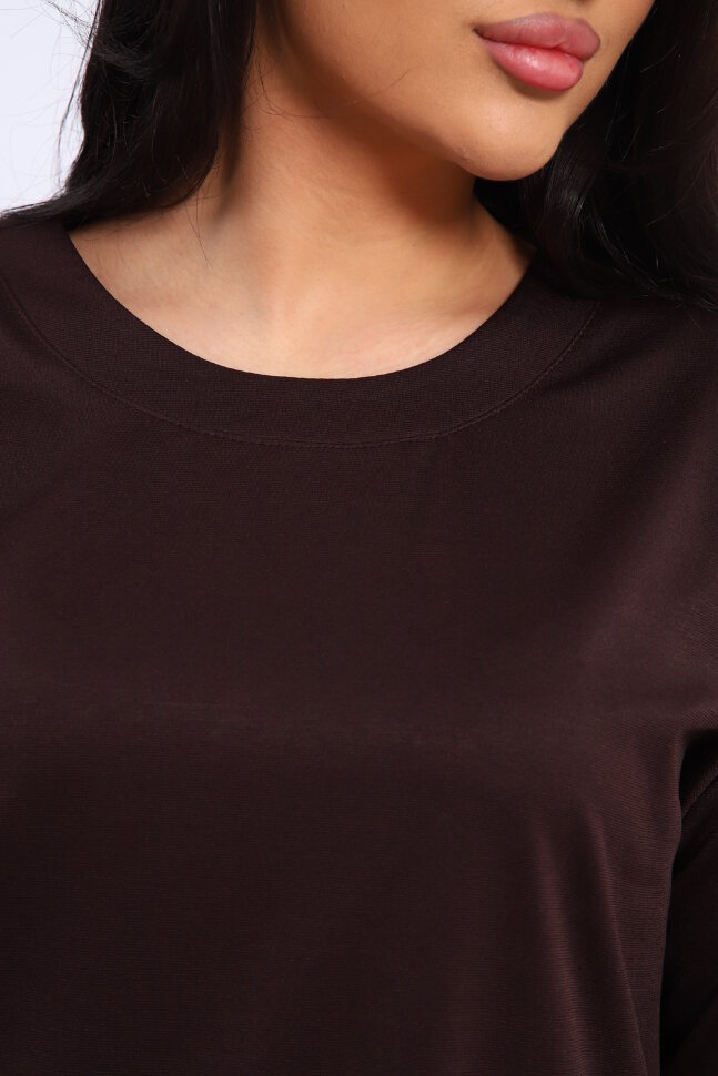 Платье женское 31920 коричневый