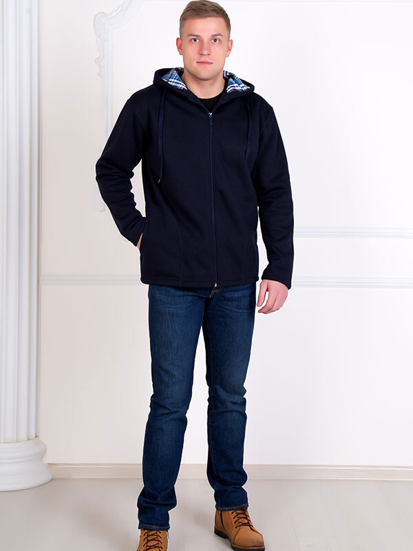 Толстовка мужская с капюшоном 738