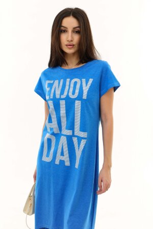 Платье женское 50558 голубой