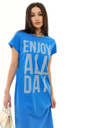 Платье женское 50558 голубой