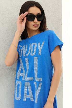 Платье женское 50558 голубой