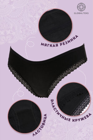 Женские трусы GL501 черный