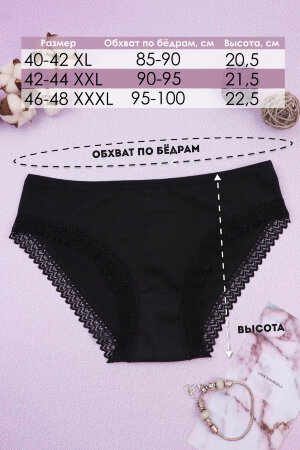 Женские трусы GL501 черный