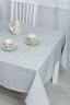 Скатерть Льняное полотно серый